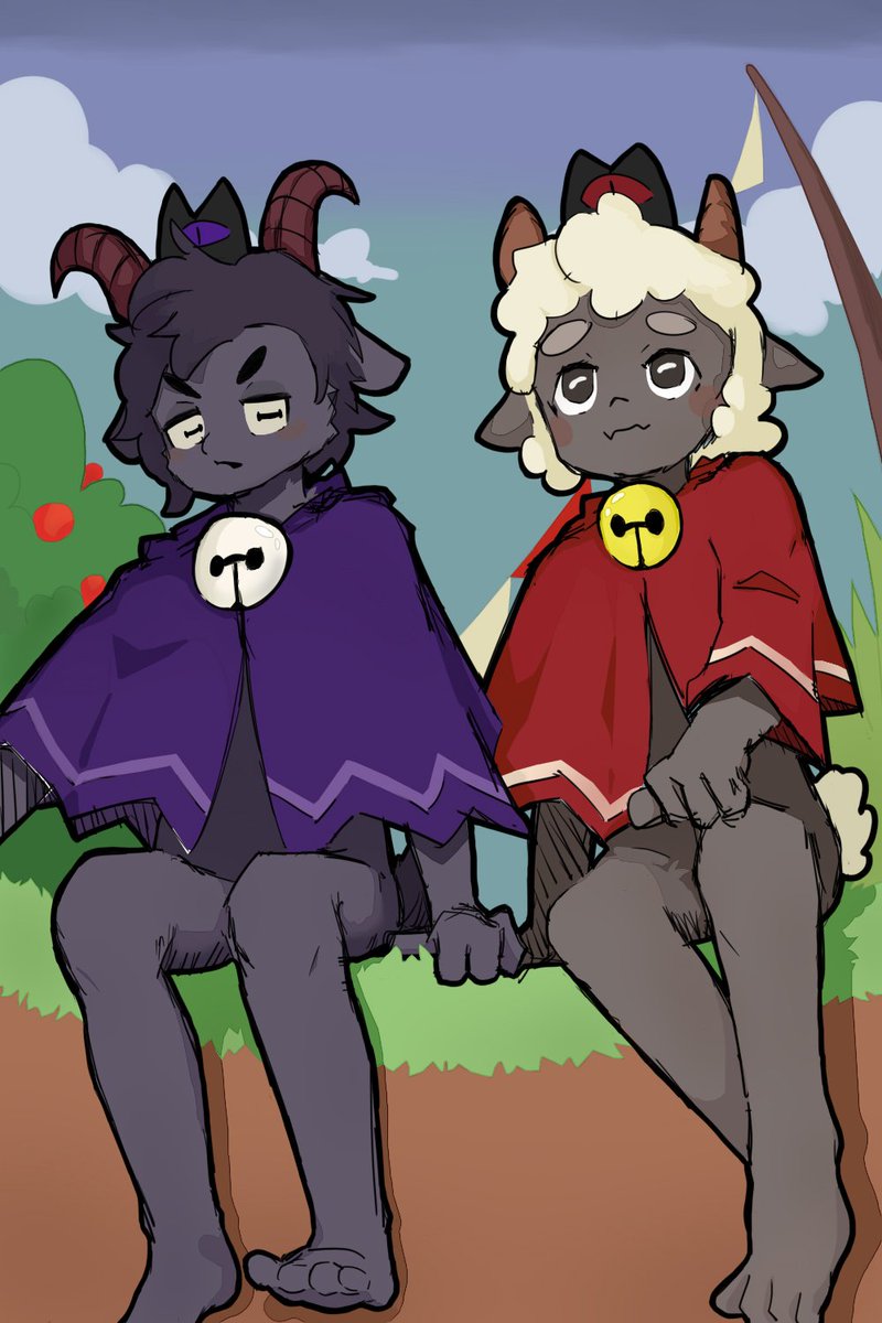 I love both of them😌
#CultoftheLamb #cultofthelambfanart