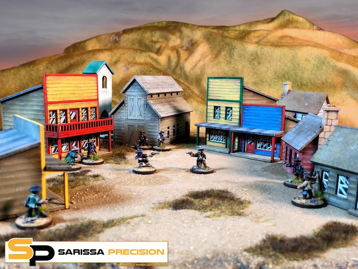 CheckPointMini's tweet image. Western scenes. These feature our 15mm Wild West figures with Sarissa Precision’s buildings. All painting and building by the Sarissa team. 

checkpointminiatures.co.uk

sarissa-precision.com