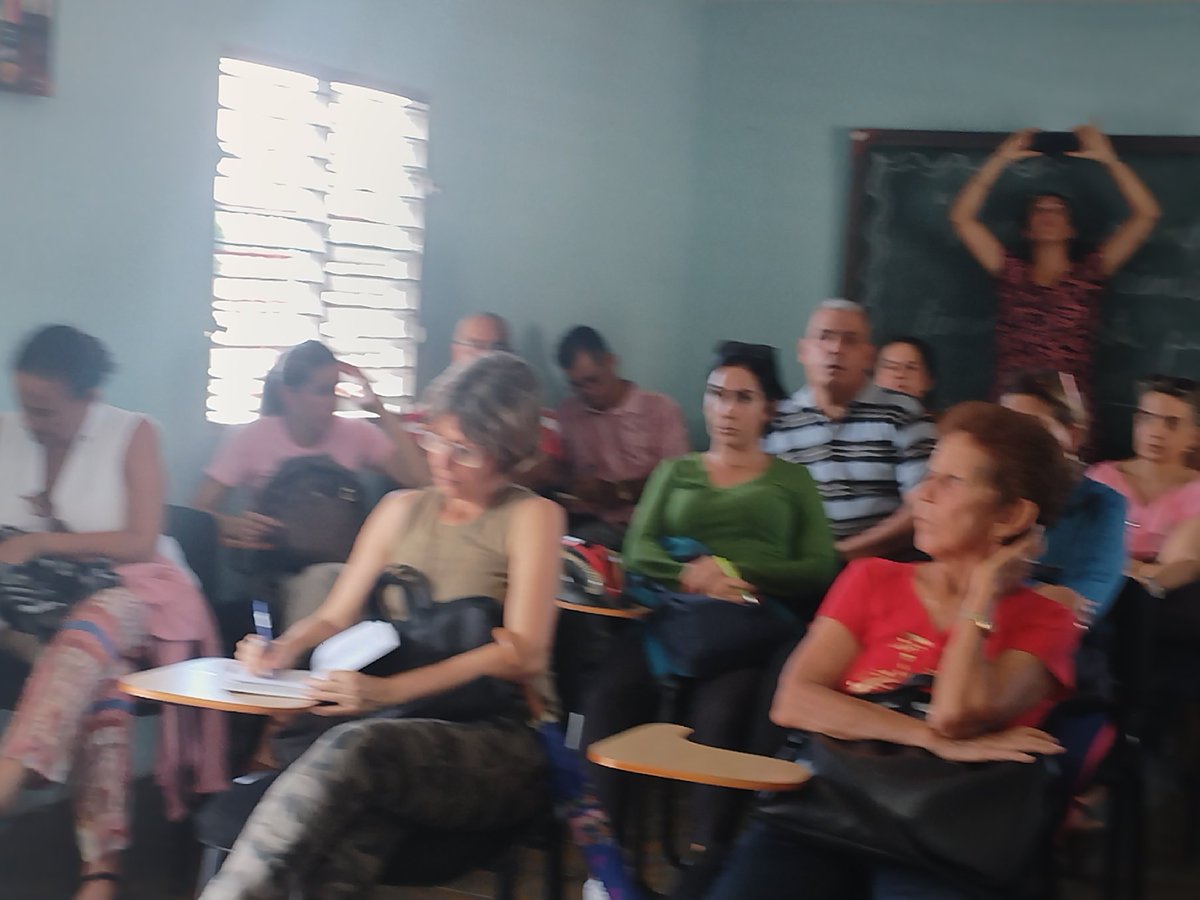 Saily (@sailyglez) on Twitter photo Intercambian directivos de <a href="/CubaMES/">MES</a> con profesores y trabajadores del CUM Cabaiguán sobre el aseguramiento del curso 2024-2025 y las proyecciones de trabajo en función del desarrollo local.
<a href="/AAB_Cuba/">Alicia Alonso Becerra</a> <a href="/WalterBG_MES/">Walter Baluja García</a> <a href="/UnissJMarti/">Universidad de Sancti Spíritus José Martí Pérez</a> Intercambian directivos de <a href="/CubaMES/">MES</a> con profesores y trabajadores del CUM Cabaiguán sobre el aseguramiento del curso 2024-2025 y las proyecciones de trabajo en función del desarrollo local.
<a href="/AAB_Cuba/">Alicia Alonso Becerra</a> <a href="/WalterBG_MES/">Walter Baluja García</a> <a href="/UnissJMarti/">Universidad de Sancti Spíritus José Martí Pérez</a>