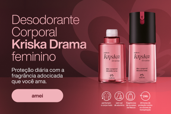 ACheirosinha's tweet photo. 🌸 #CheirinhoDoDia 🌸
🌻Kit Desodorante Corporal Kriska Drama Feminino 2 un de 100 ml💧
💐Sensação de frescor e bem-estar para o corpo todo🌼#Natura
🪻Apenas R$ 47,90
✂️ e ainda Cupom [ MESNOVE ] 15 % OFF  
https://t.co/nLEYvAaR1c https://t.co/p1yeS4BE9k