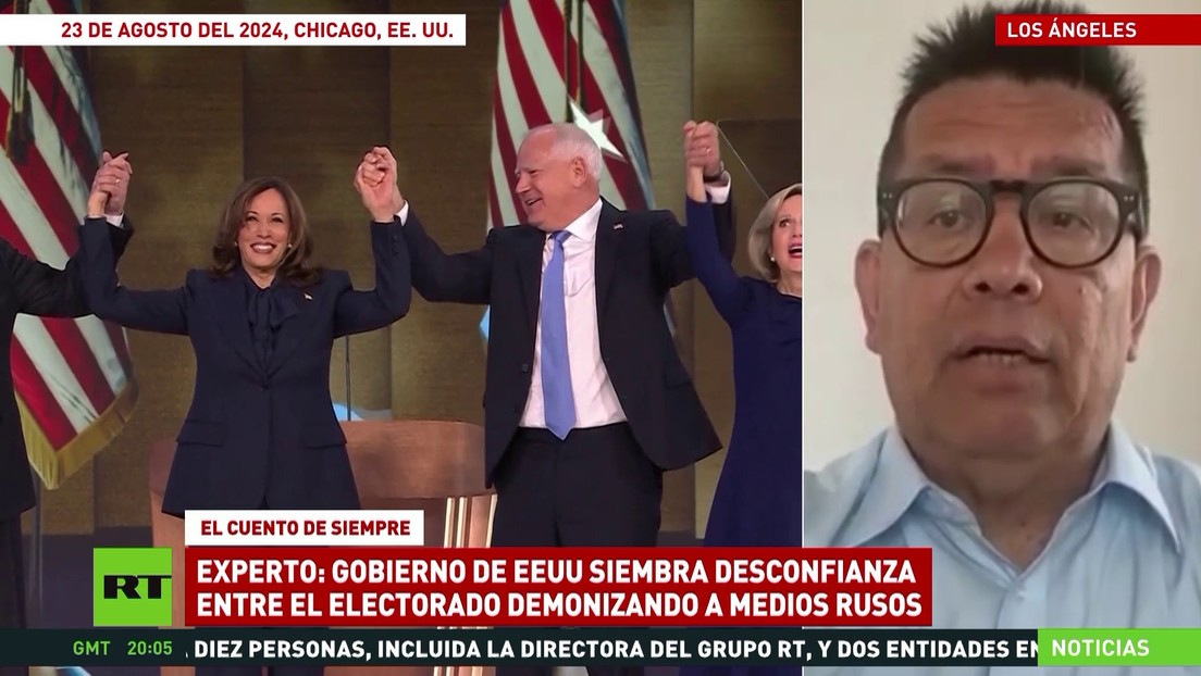 GuerrilleroDice's tweet photo. Experto: Gobierno de EE.UU. siembra desconfianza entre el electorado demonizando a medios rusos https://t.co/beMRVDQZl9 https://t.co/qp6RXQExij