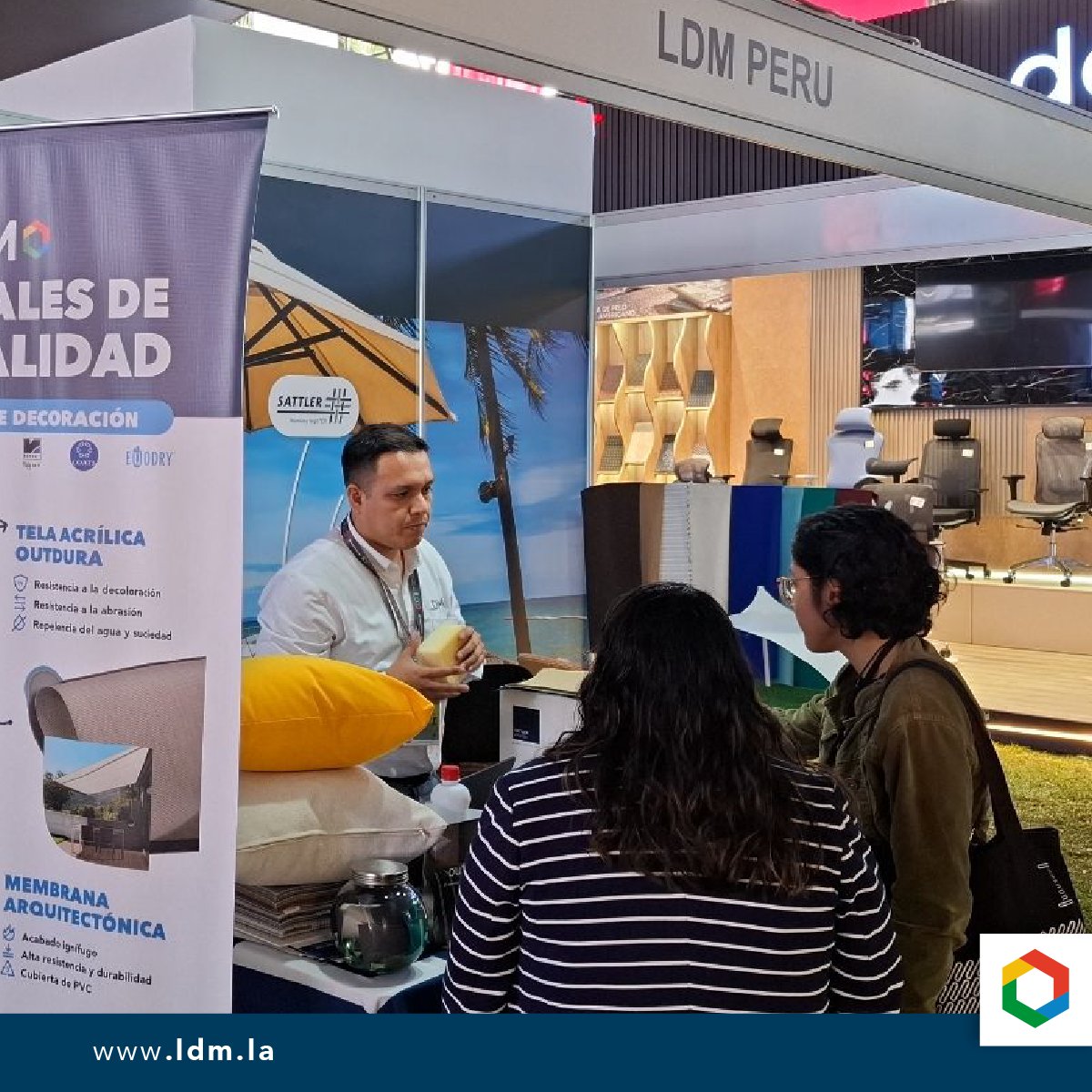 LDMdistribuidor's tweet image. ¡Nuestro primer día en #Expodeco2024!🛋️🤩
Visita nuestro stand D-13 del 04 al 08 de Septiembre del 2024 y prepárate para sumergirte en un mundo de innovación y creatividad. ✨

Adquiere tus entradas aquí ➡️ hubs.la/Q02NJhR10

#Expodeco #viveExpodeco #Diseño #Decoracion