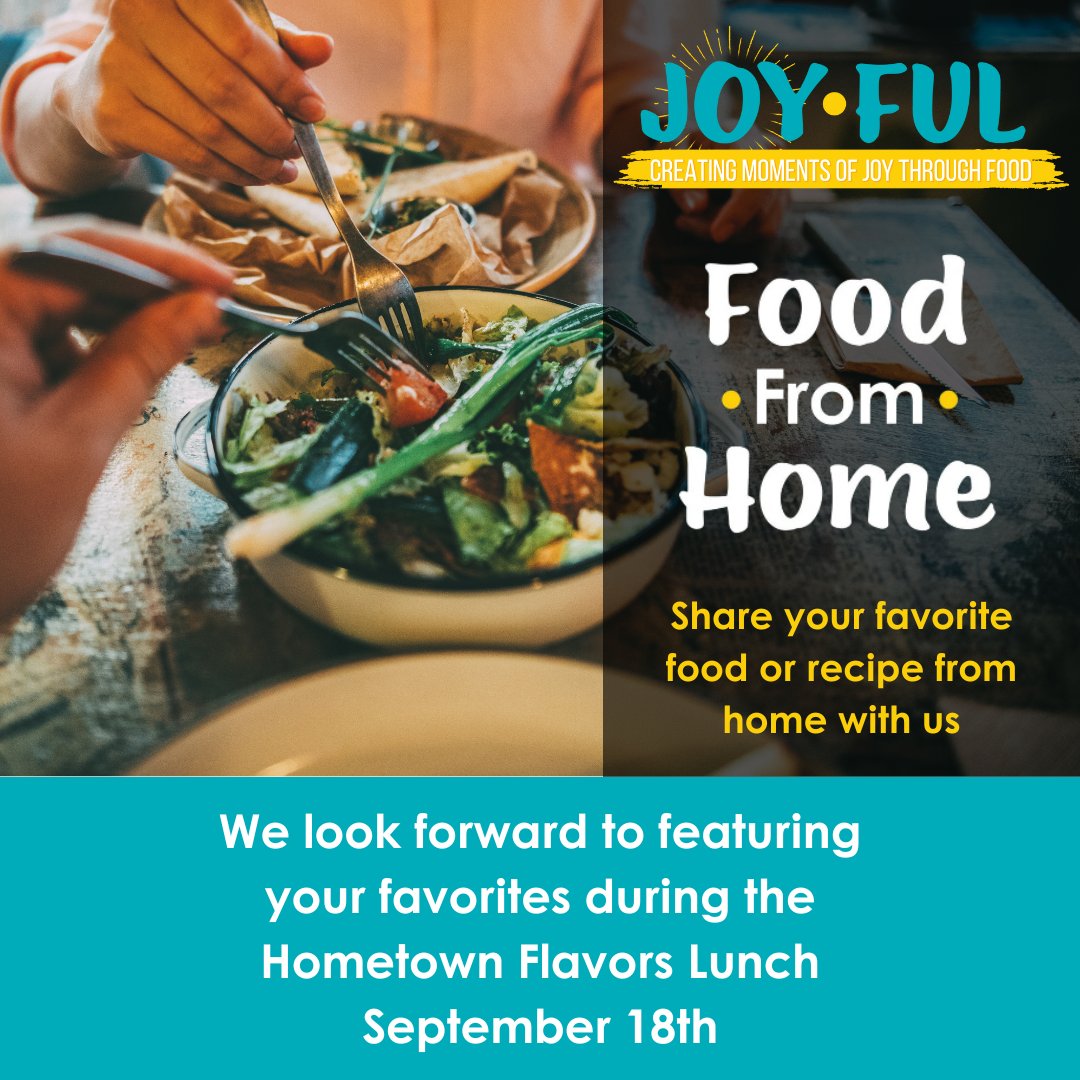 Let's bring a taste of home to campus. Share your favorite home recipes or any recipe you'd like to see on campus via the link below. Selected recipes will be featured at our Hometown Flavors Lunch on Sept. 18th. #chejoyful #carrolludining
Submit here -> bit.ly/4e5qHgN