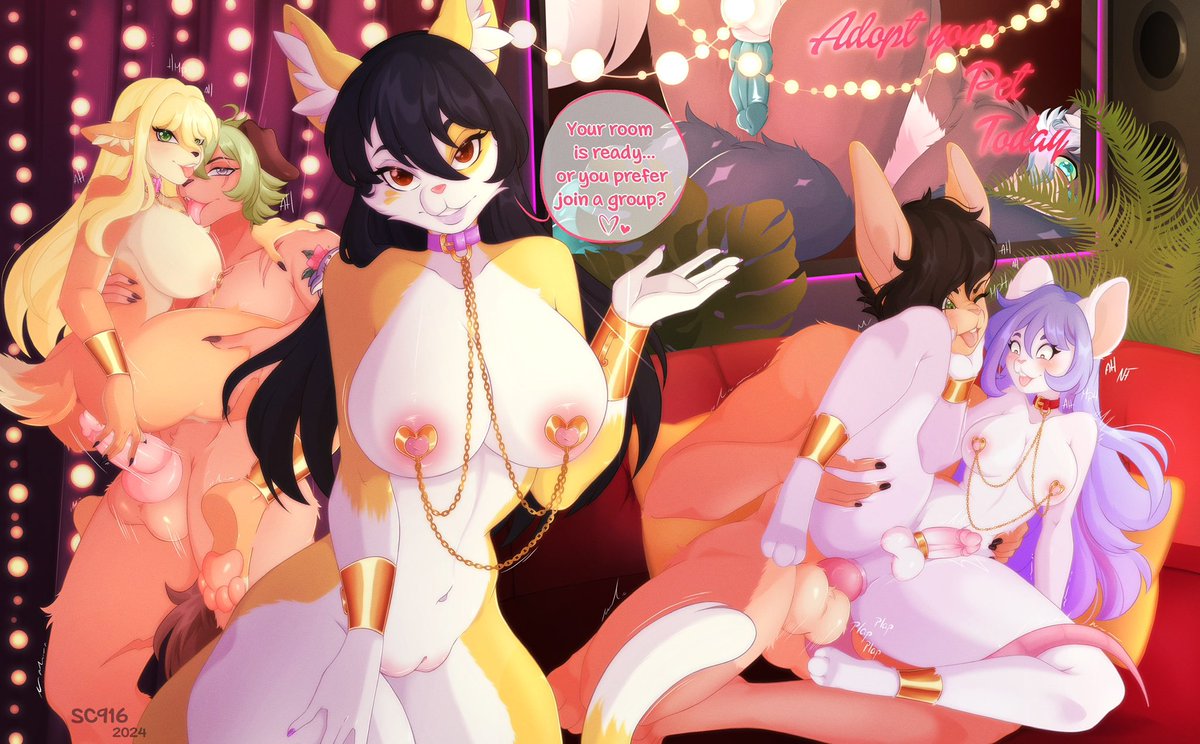 sc_916NSFW's tweet photo. YCH Done for these amazing people in FA

@/Nobleofwinter 
@/No0o 
@/AmandaMarkittie 
@/7seasdogwater
@/FFM48 

#nsfwfurry #furryart #nsfwart https://t.co/wQXlP2jFrv