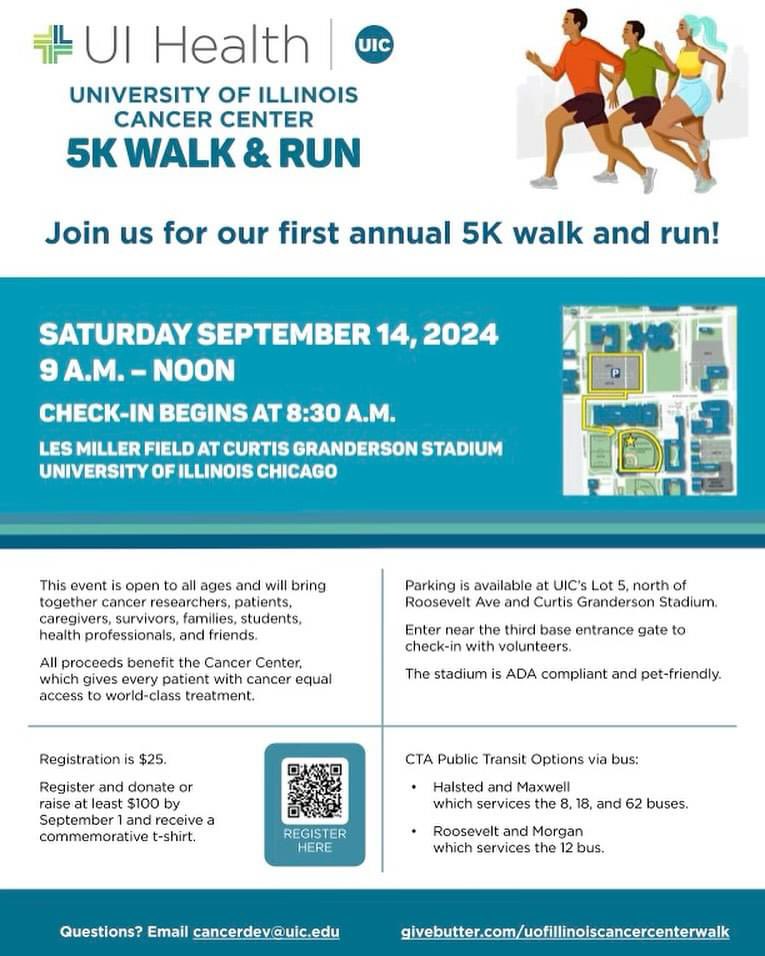 Join us in supporting our cancer center!