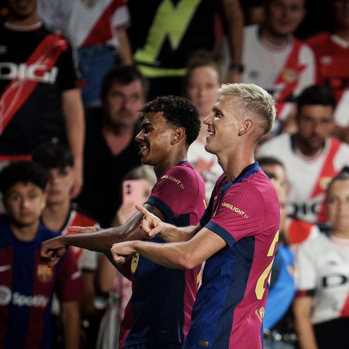 👏 Lamine Yamal and Dani Olmo have been nominated for the 2024 Men’s Ballon d’Or!
#ballondor