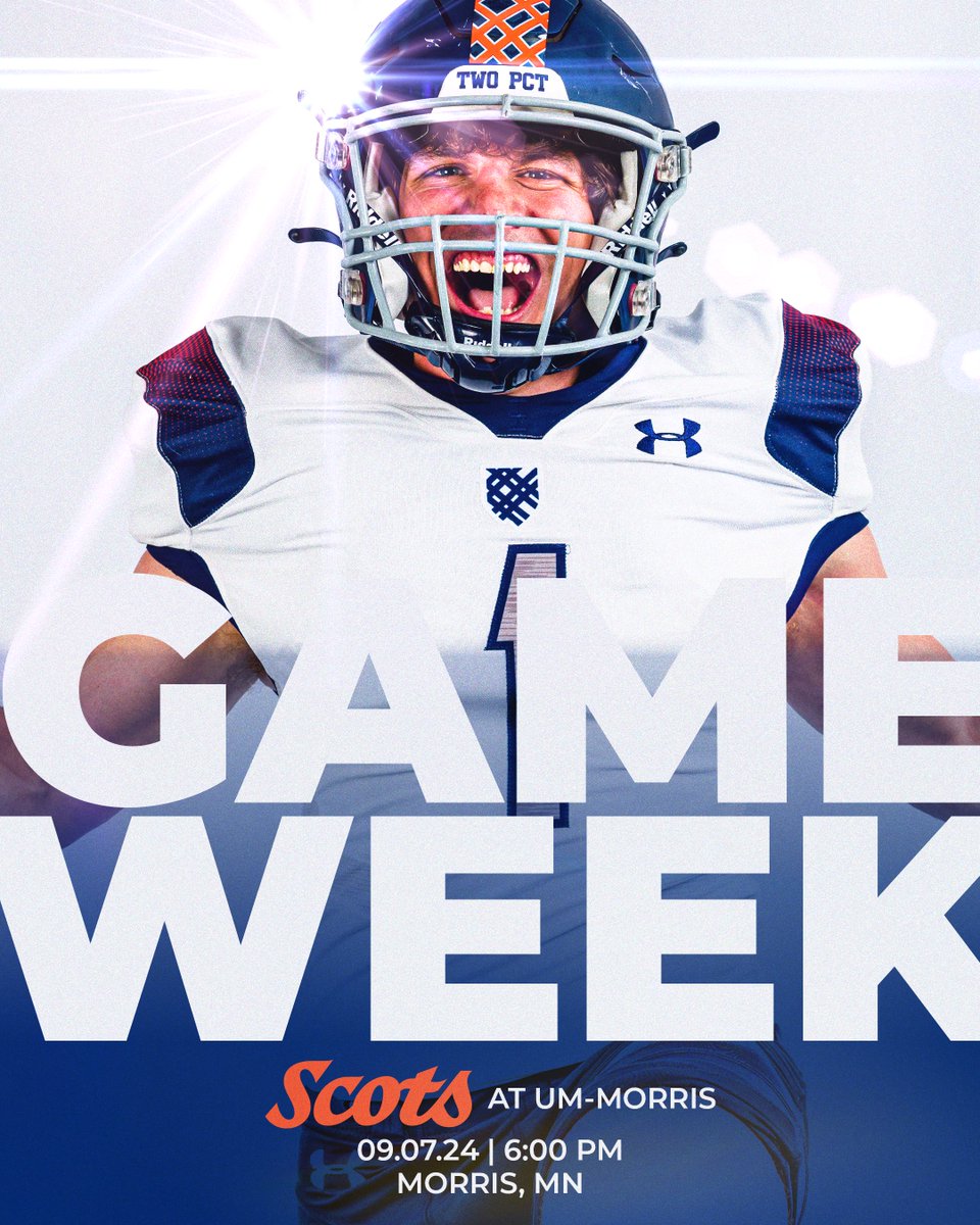 The wait is over! Macalester College football kicks off the 2024 season this Saturday, Sept. 7 at Minnesota Morris.🏈🔥 

#Outsiders #OneBlood