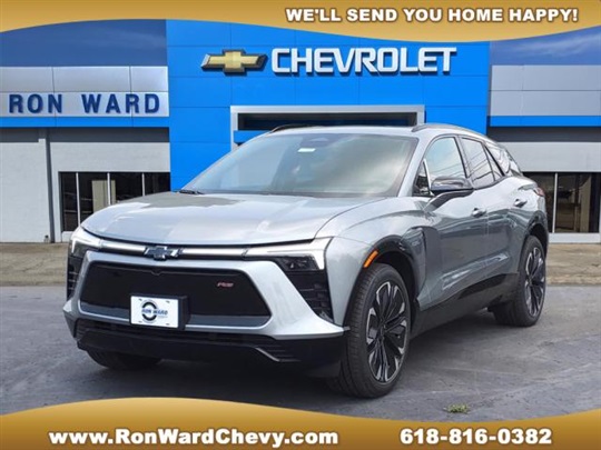 New 2024 Chevrolet Blazer EV RWD RS 
View More Details @ ronwardchevy.com/new/Chevrolet/…

#ElectricVehicles #CHEVYEV #chevyblazerEV #herrin
#illinois #southernillinois #marionIL #carbondaleIL #harrisburgIL #bentonIL #electricvehicledealer