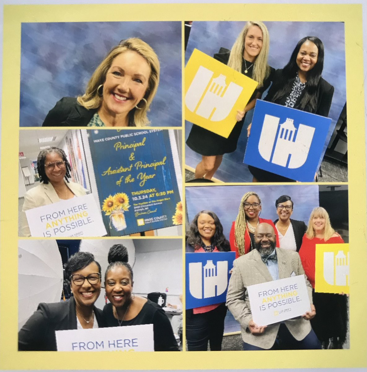 So many laughs and photo fun with the <a href="/WCPSS/">Wake County Public School System</a> 2024-25 Principal &amp; Assistant Principal of the Year finalists! THANK YOU <a href="/SSIpictures/">Strawbridge Studios, Inc.</a> 💛💙💛<a href="/WCPSSTeam/">Team WCPSS</a>