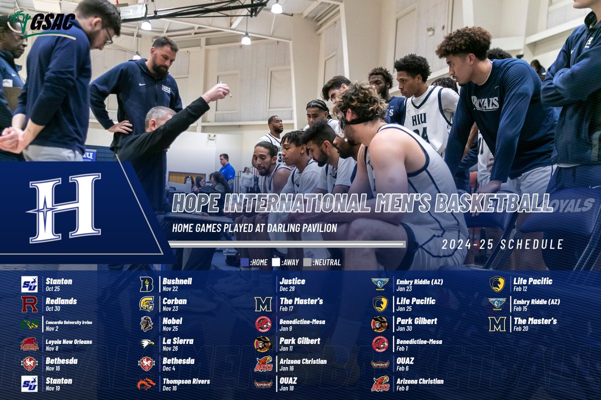 HIURoyals's tweet image. The 2024-25 Men's Basketball Schedule has been released: hiuroyals.com/news/2024/9/4/…