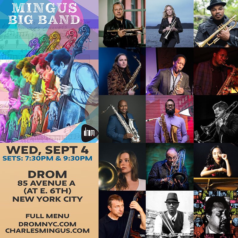 Mingus Band-ing tonight!  
Come on through!