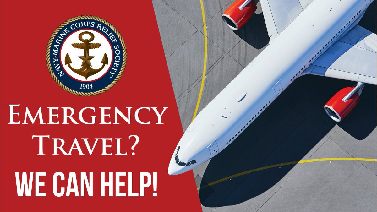#NMCRS provides emergency travel assistance to #Sailors, #Marines, &amp; their dependents who need to visit a sick or dying loved one. No appointment is required for verified emergencies. Learn more- bit.ly/2JymQvZ #militaryfamilies #financialassistance