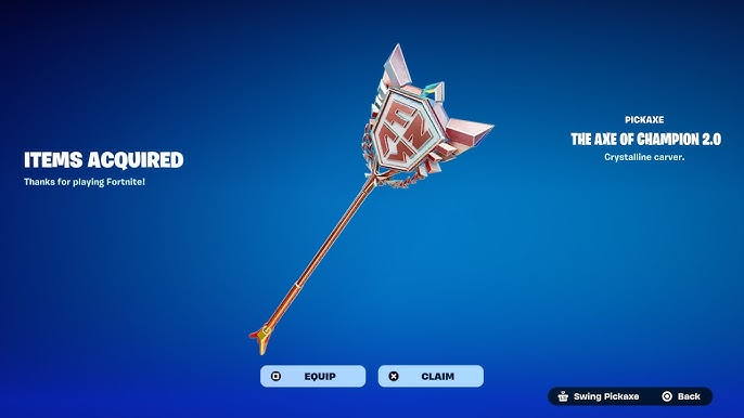 FNCS PICKAXE GIVEAWAY @ 2am (Onstream)

HOW TO PARTICIPATE :

FOLLOW <a href="/owlfnr/">ws owl</a> &amp; <a href="/YikesJxn/">WS YikesJxn</a> 
LIKE &amp; RETWEET 
@ 1 Friend