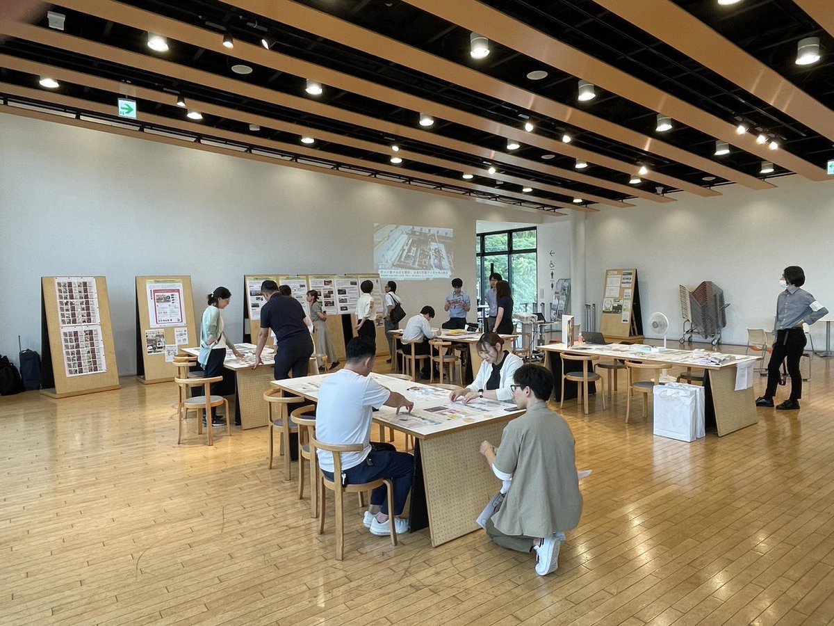 土木学会全国大会にあわせて開催されたドボ・シティカフェの様子