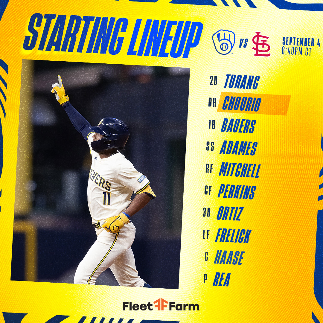 Win the series

📺: @BallySportWI 
📻: <a href="/620wtmj/">620 WTMJ</a> 

#ThisIsMyCrew x <a href="/fleet_farm/">Fleet Farm</a>