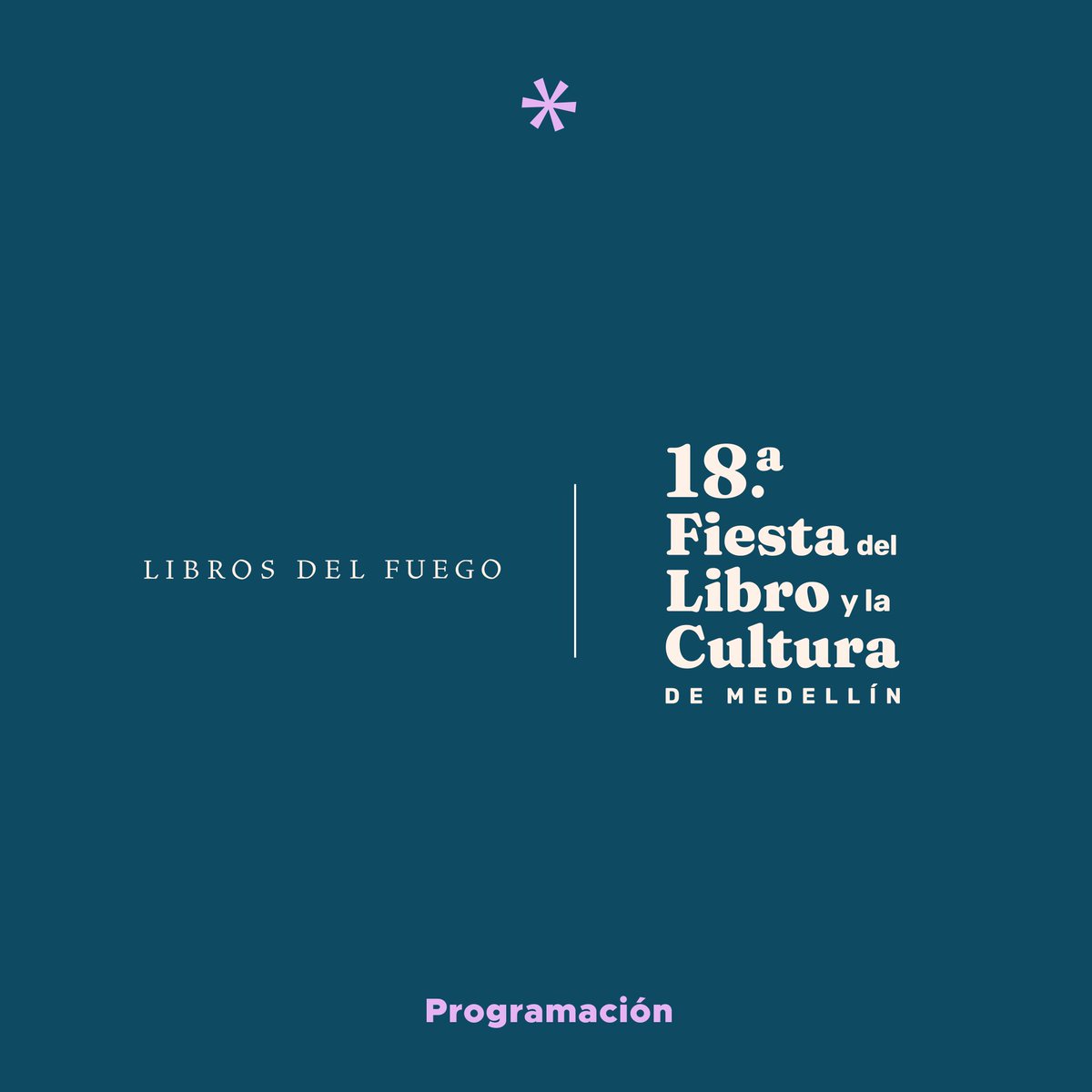 LibrosdelFuego's tweet image. ¿Ya conoces nuestra programación en @FiestaLibro?

Aquí te la dejamos ❤️