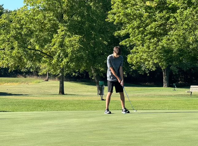 YMS sent 3 golfers to the boys’ golf <a href="/IESA_IL/">IESA</a> sectional today! It was a beautiful day in Pontiac!