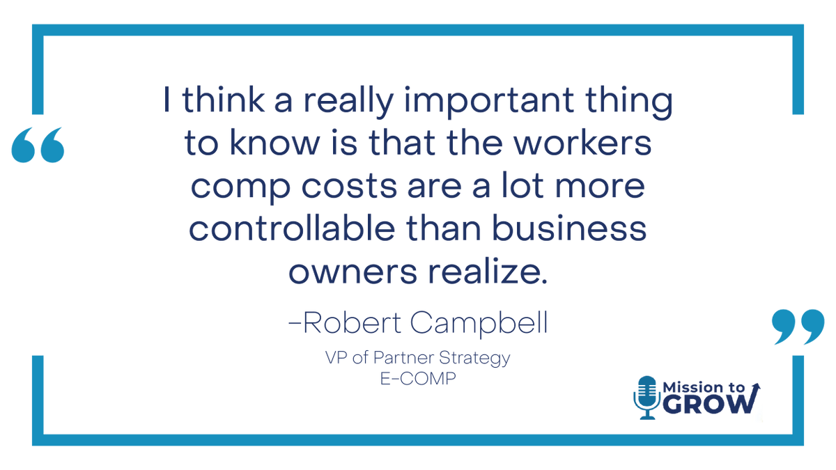 Asure_Software's tweet image. Ready to take control of your Workers’ Comp costs? Learn the three key drivers to reduce your Workers’ Comp costs and build a stronger, safer business. Check out @Asure_Software&apos;s latest recap of the MTG podcast featuring insights from Robert Campbell of @GoECOMP.
#Asure #ECOMP