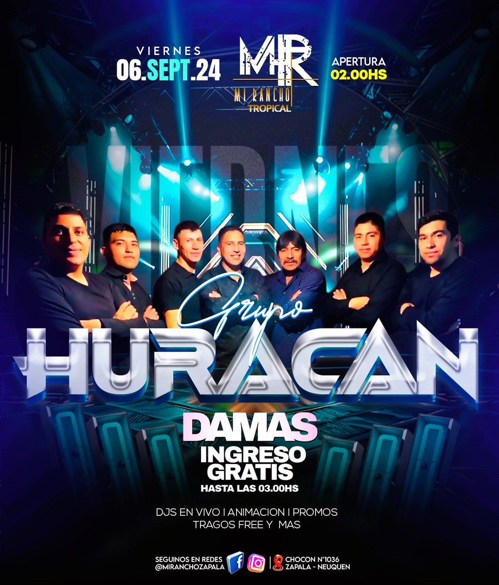 ZapalaUrbana's tweet image. 🔥 #MIRALOCOMPLETO 👉🏽#SEPTIEMBRE EN EL +GRANDE 🔥
.
.
.
.
.
.
.
.
.
.
.
.
.
.
#mirancho #showenvivo #primavera #zapala #fiesta #cachengue #neuquen #eltropibailable