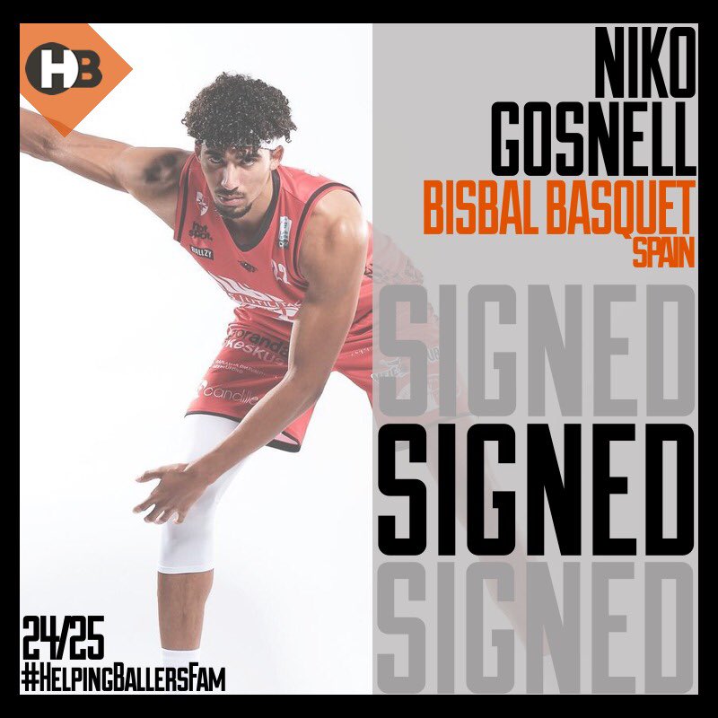 🚨SIGNED 🇪🇸 | Our Niko Gosnell will play in Spain!! 👌🏻🙌🏻

Let’s go Niko!

#helpingballersfam