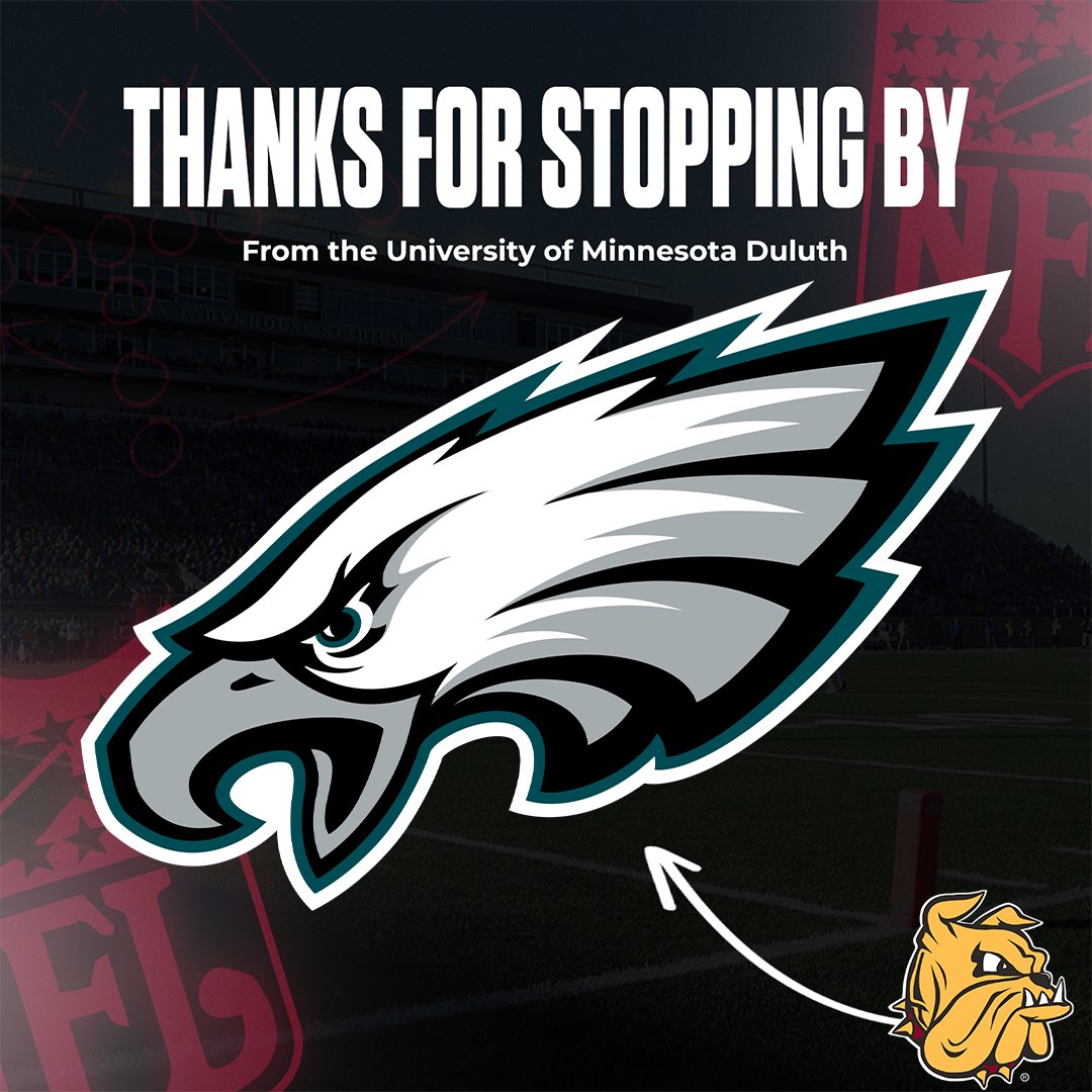 UMD_Football's tweet image. A big thank you to the @Eagles for stopping by practice today!