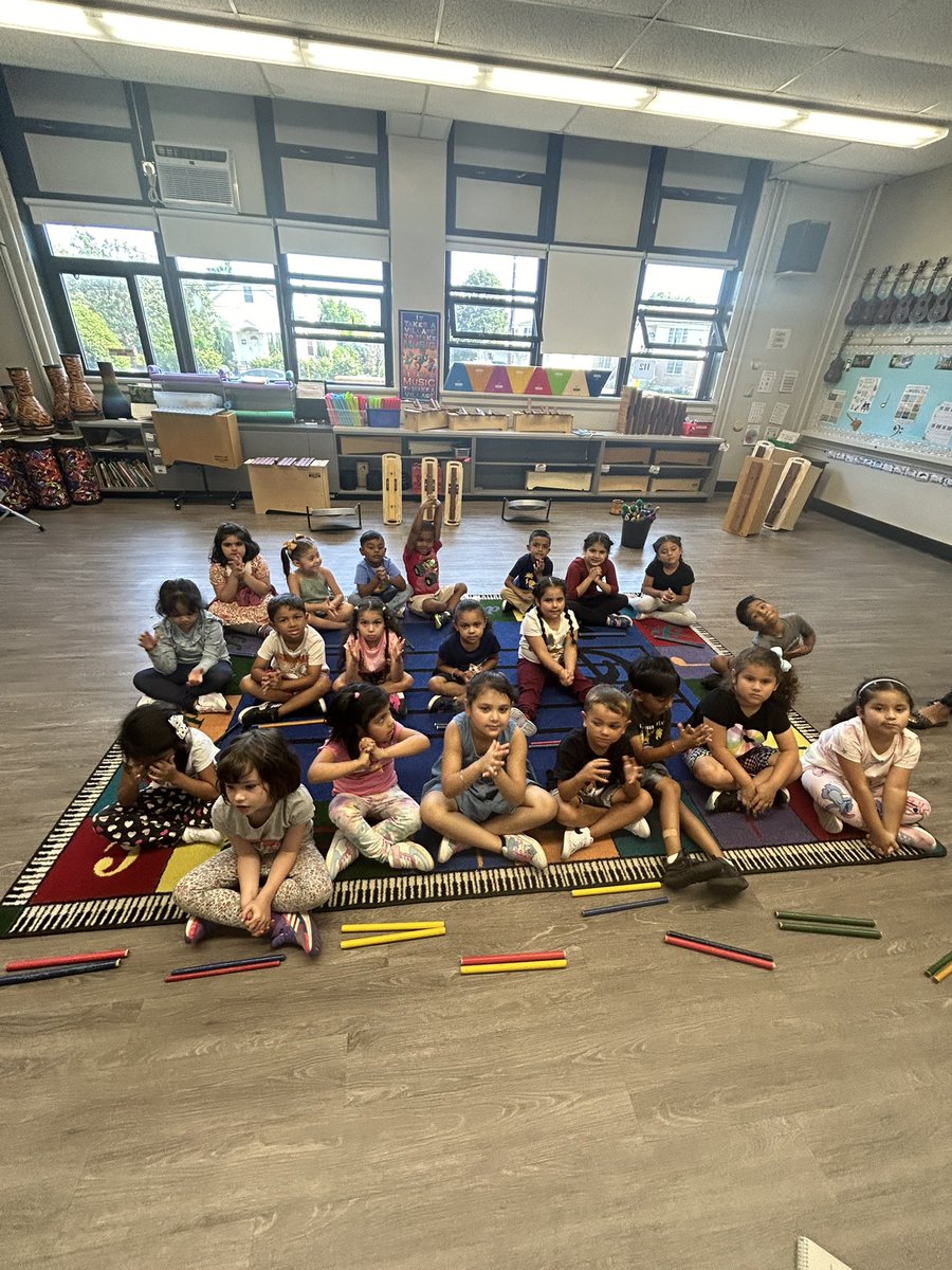 Kindergartners for <a href="/mrsianuale/">KI</a> had a great first music class. They are on their way to being excellent musicians! <a href="/WheelerAvenue/">Wheeler Avenue School</a> <a href="/VS13UFSD/">ValleyStream13UFSD</a>