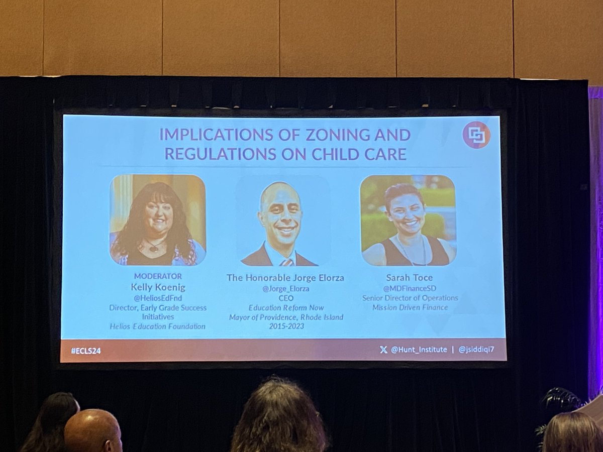 Drew Mitrisin (@drewmitrisin) on Twitter photo In Vegas at #ECLS24 focused on early childhood local gov solutions. Extremely insightful session from former Providence mayor <a href="/Jorge_Elorza/">Jorge Elorza</a> and Sarah Toce of <a href="/MDFinanceSD/">Mission Driven Finance®</a> on implications of zoning and regs on childcare.
There are innovative solutions available. In Vegas at #ECLS24 focused on early childhood local gov solutions. Extremely insightful session from former Providence mayor <a href="/Jorge_Elorza/">Jorge Elorza</a> and Sarah Toce of <a href="/MDFinanceSD/">Mission Driven Finance®</a> on implications of zoning and regs on childcare.
There are innovative solutions available.