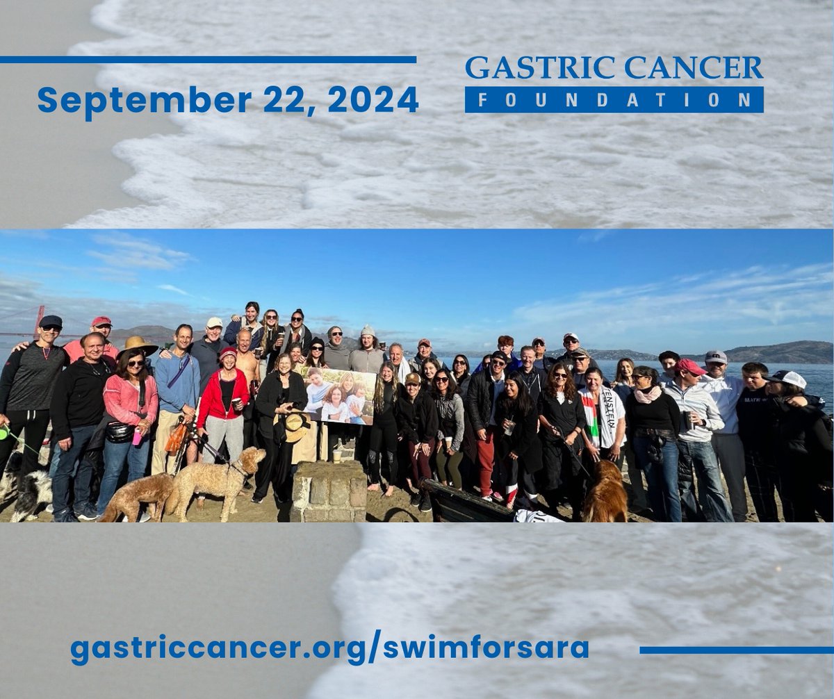 Sara Schottenstein lost her life to gastric cancer in 2016. Sara was deeply loved and respected by many. To honor her memory and raise critical funds for research, Jeff Schottenstein and his children created the #SwimforSara annual Alcatraz swim. Visit gastriccancer.org/swimforsara