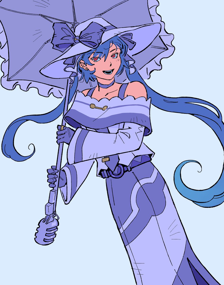 apolocelot's tweet image. Dark-type trainer Miku
