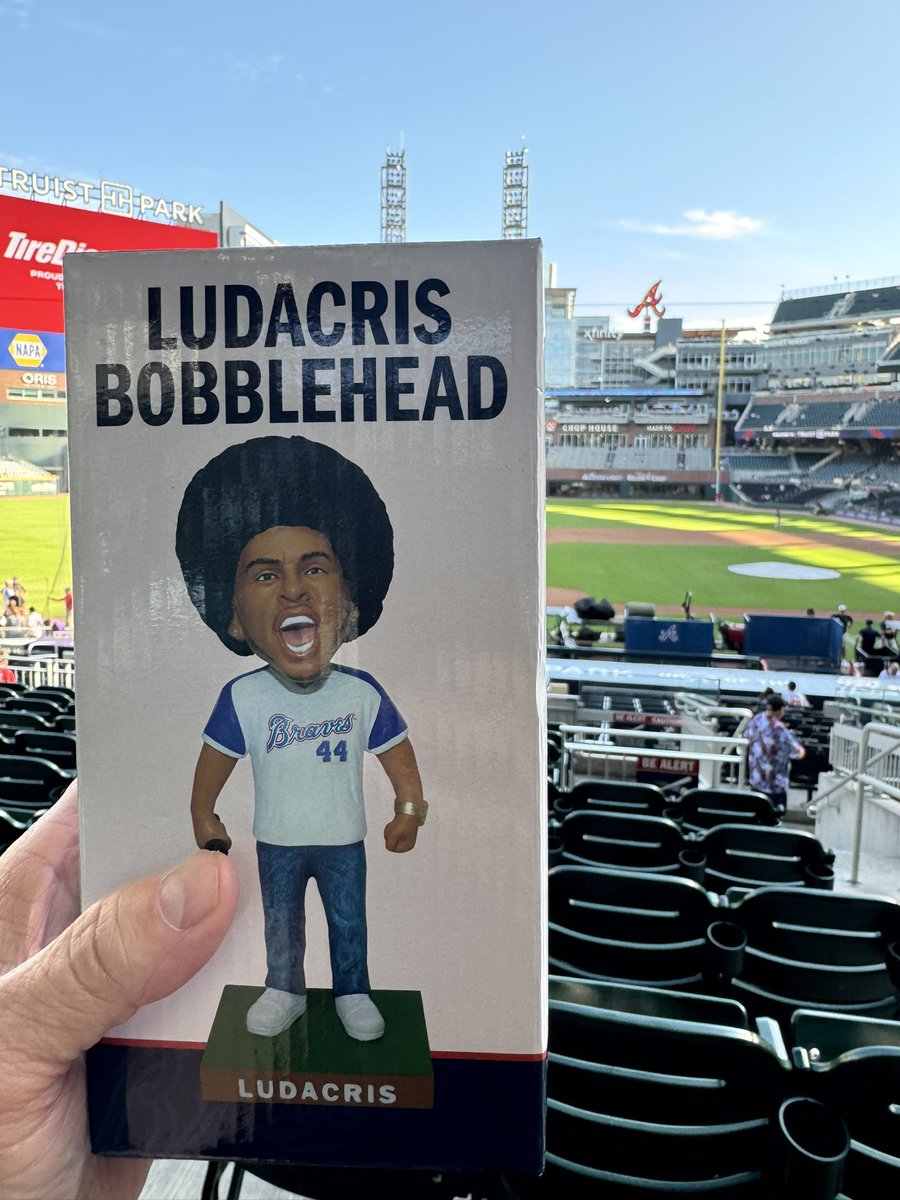 RonASpaulding's tweet image. My very first time @TruistPark in all my trips to HotLanta and guess what????   It is @ludacris bobblehead night … maybe #ActAFool !!! #ludacris  #atlantabraves #mlb @braves @mlb