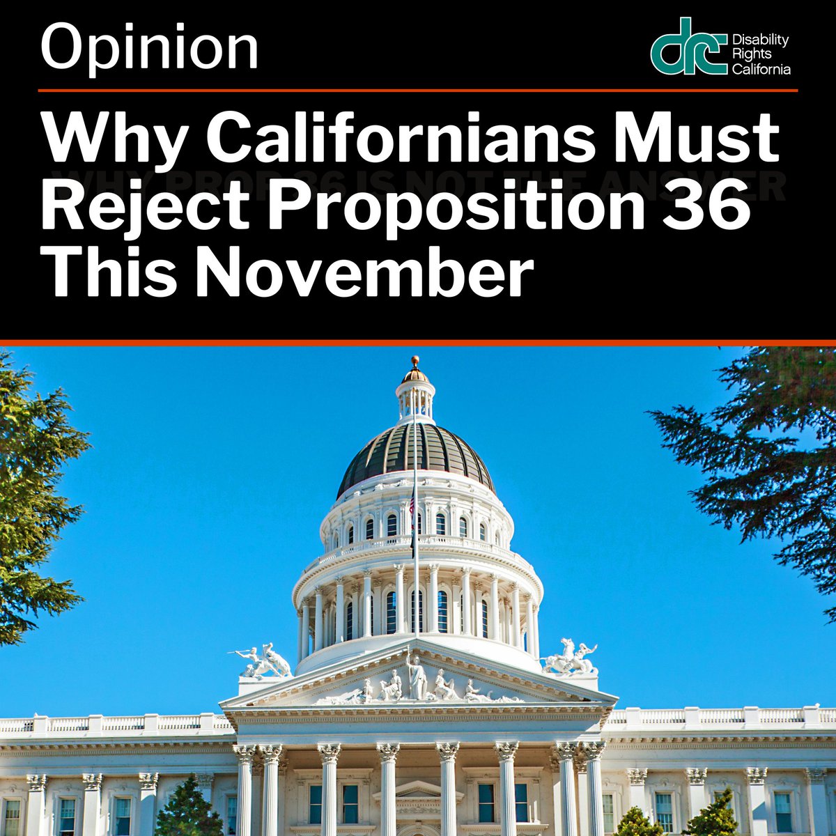 Disability Rights California (@disabilityca) on Twitter photo In a recent opinion piece, DRC’s Associate Executive Director of External Affairs Eric Harris <a href="/emony21/">E. Harris🏁</a> outlines why Californians must reject Proposition 36 this November. Instead of Prop 36, we need policies that invest in community-driven solutions for healthier communities and In a recent opinion piece, DRC’s Associate Executive Director of External Affairs Eric Harris <a href="/emony21/">E. Harris🏁</a> outlines why Californians must reject Proposition 36 this November. Instead of Prop 36, we need policies that invest in community-driven solutions for healthier communities and