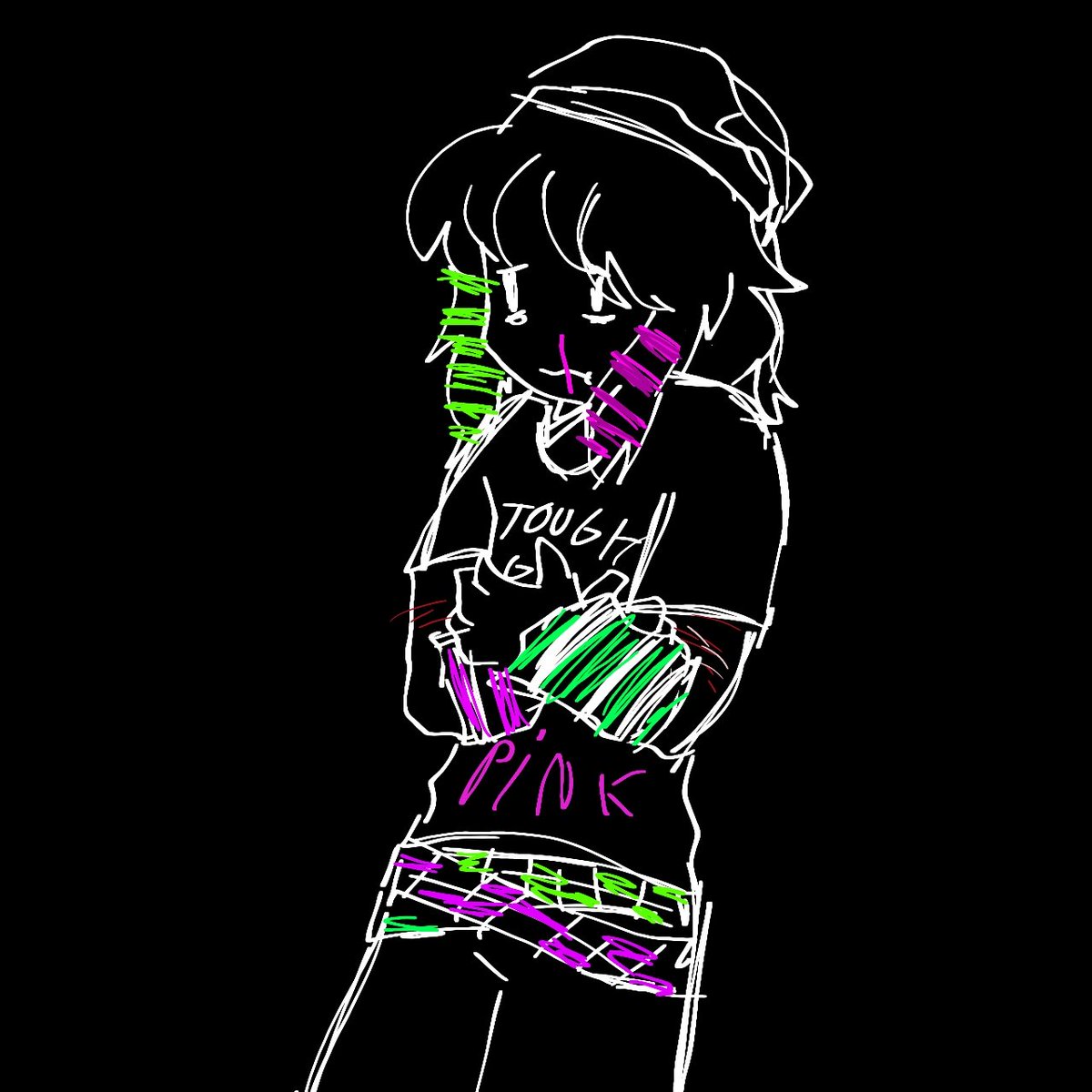 kasper_fkk's tweet photo. CW: scars #regretevatorfanart #Regretevator #infecfed #RegretevatorInfected https://t.co/m1GSnpuPED