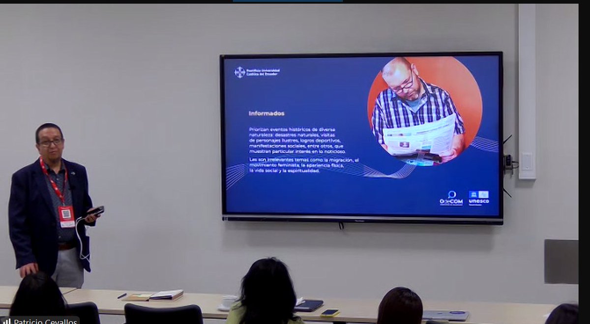 vyepezr's tweet image. Asisto virtualmente al #ICOMTA2024 en la @UPCedu en Lima 🇵🇪
El Workshop #TechGen está a cargo del @OdeComPUCE. En Lima y virtualmente estamos ¡muy bien representados!  💙