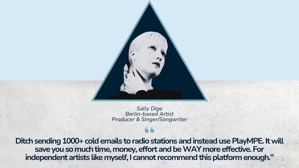 Getting your music out to thousands of people all at once should be easy! Thanks to Sally Dige for sharing how easy it was to send her music through Play MPE! If you're an artist, looking to send your music, follow the link to get started!  zurl.co/Dxcn