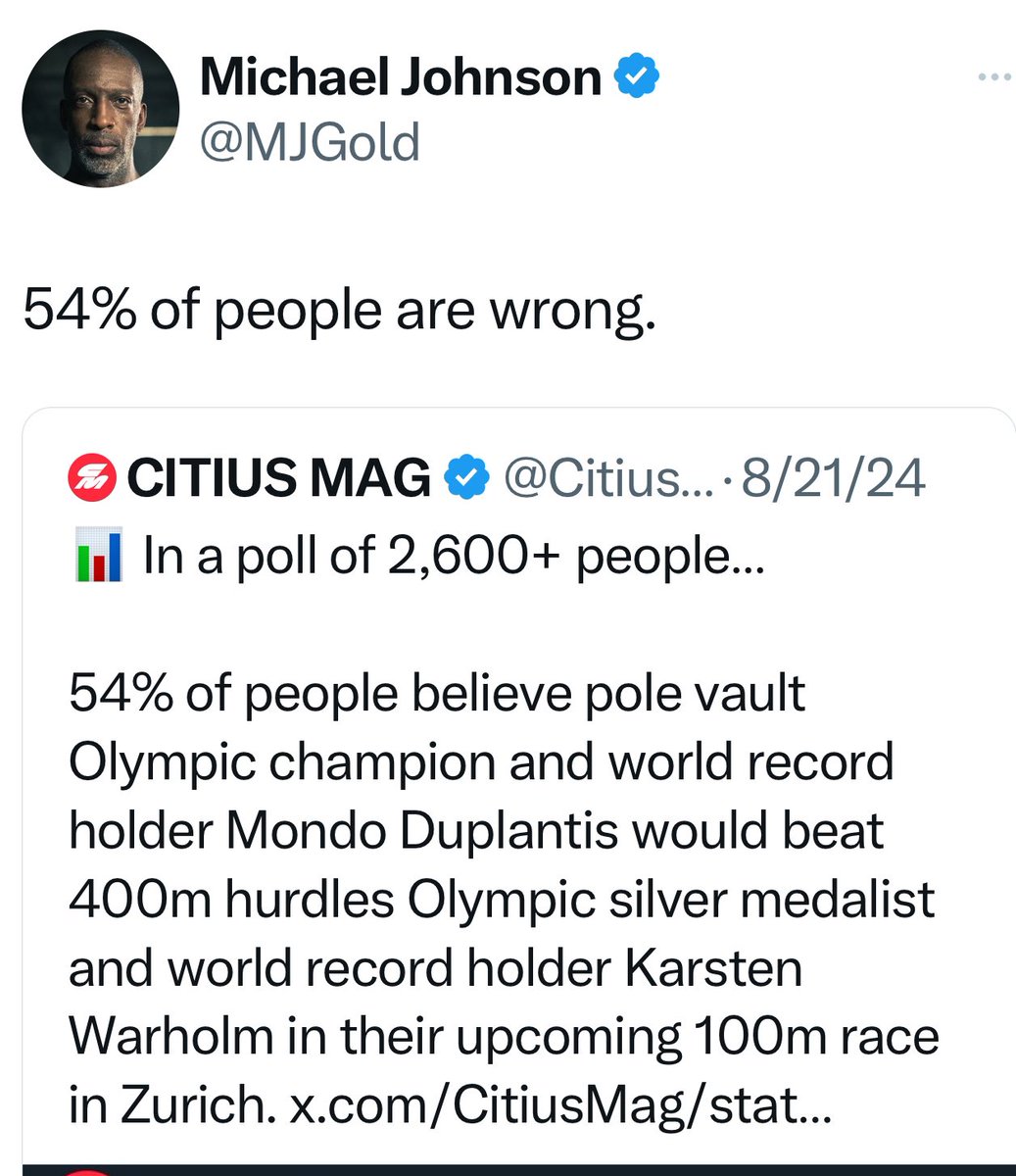 That 54% was right! Mondo!!!!