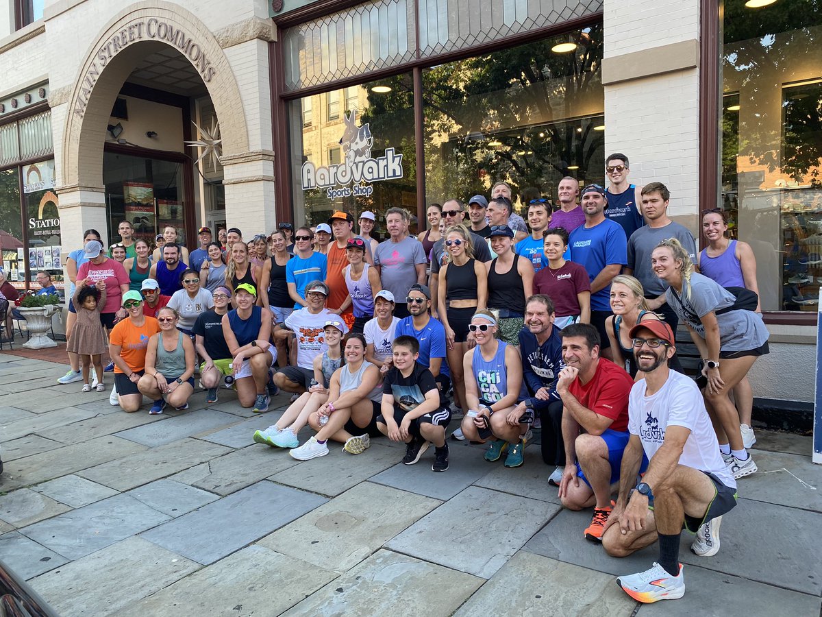 Wednesday evening Team Vark @aardvarksportsshop training run. The group training for the <a href="/runbethlehem/">RUNBETHLEHEM</a> Bethlehem Running Festival #runbethlehem #bethlehempa