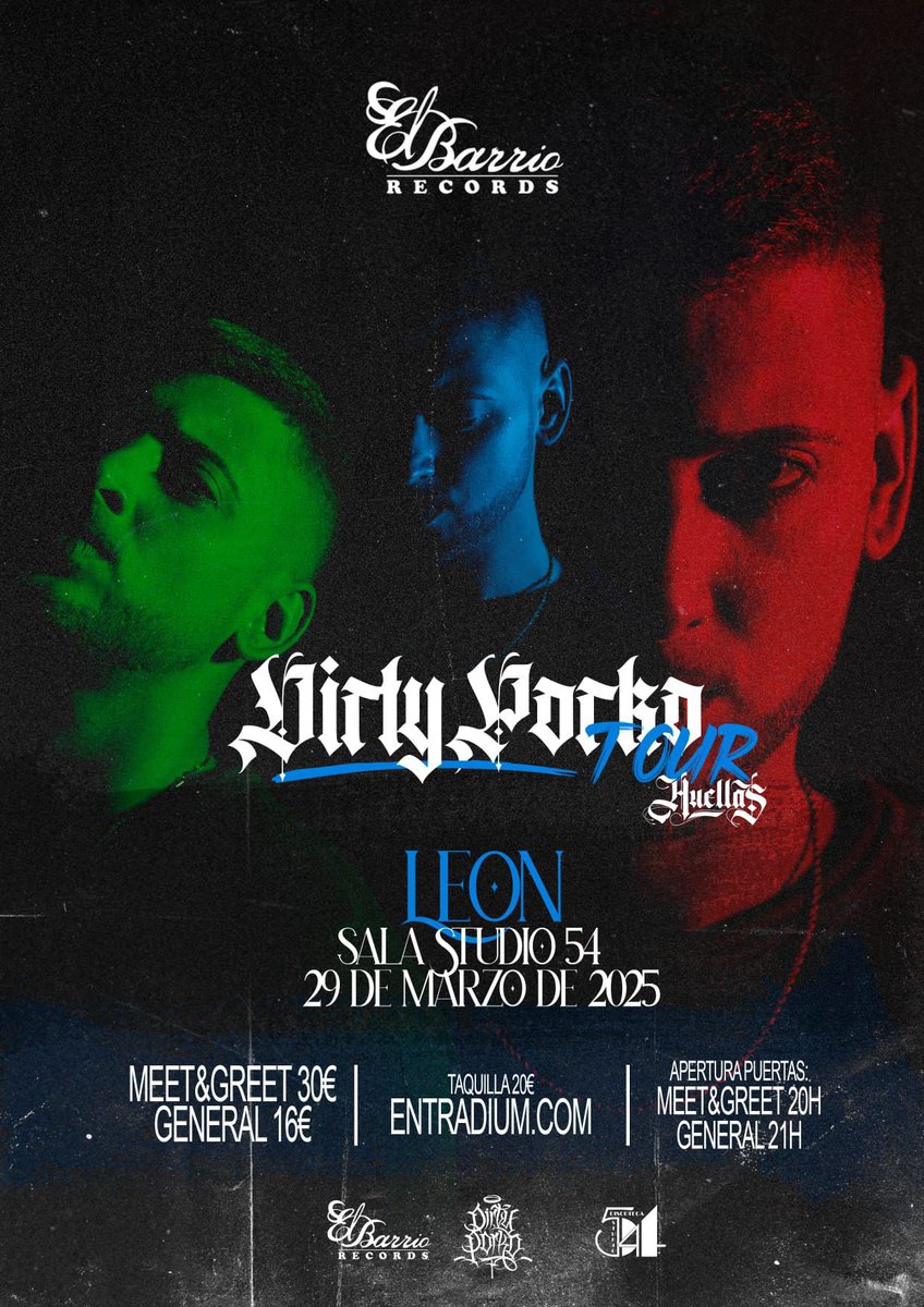 🎤 🔥 El próximo 29 de marzo llega a @studio54leon uno de los artistas más potentes del panorama urbano: DIRTY PORKO <a href="/dirtyporko_930/">DIRTYPORKO</a> 🐗💥 

Entradas ya a la venta 🎟️ ¡Corre que vuelan! 

entradium.com/events/concier…
