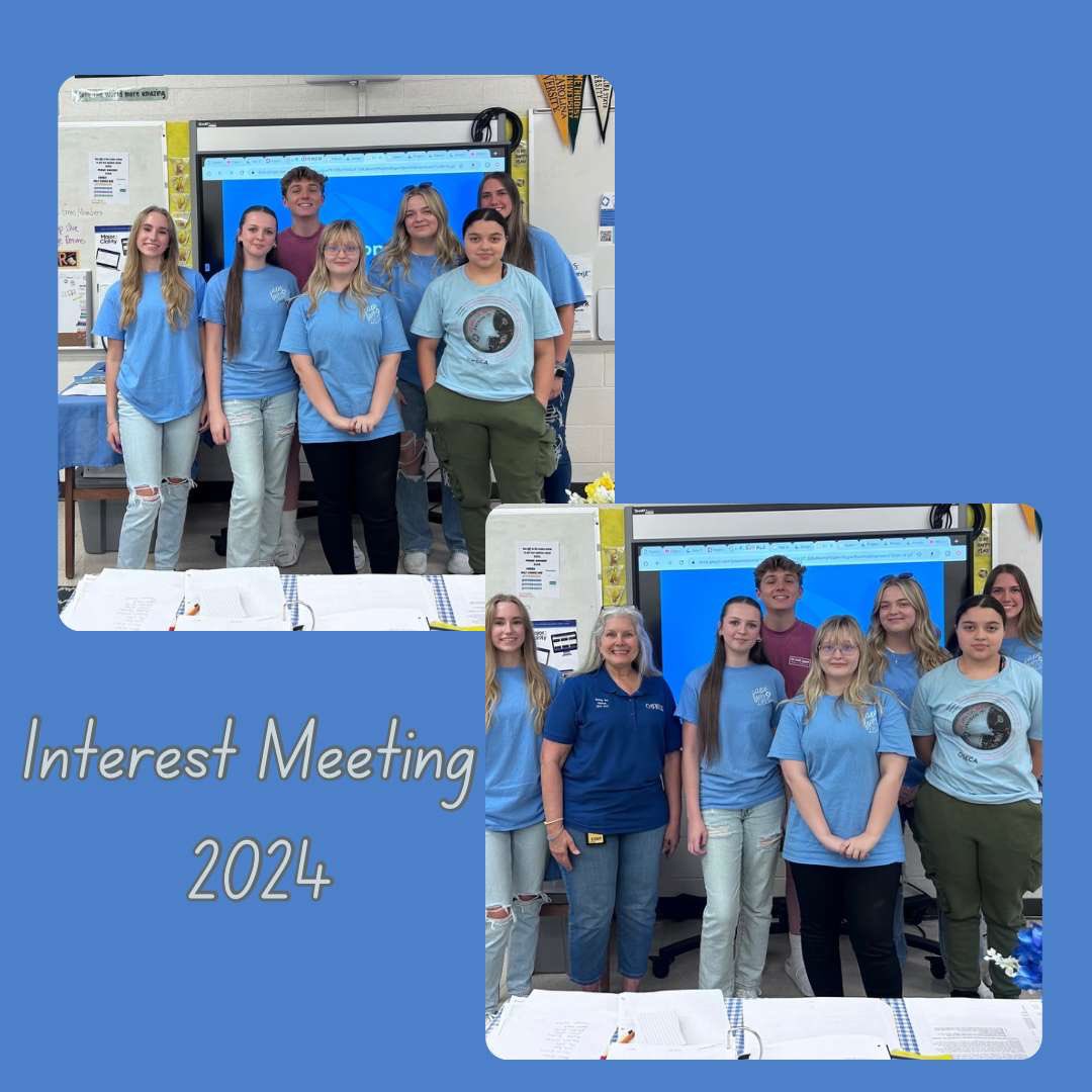 Our interest meeting was a success! Thank you to everyone who joined us. We hope you all enjoyed and we hope to see you more this school year!