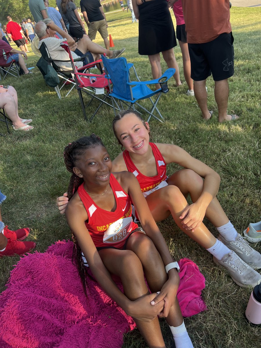 IWA_XC's tweet photo. And with that our first 2 athletes have completed their first race of the season! Way 2 Go, Trish & Stella πͺπΎ https://t.co/3G3qmc7Lan