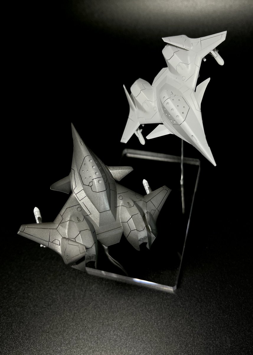 nevrender_'s tweet image. ADF-01 Falken (SD). I felt inspired to try making a chibi plane!
ADF-01 ファルケン (SD). ちび飛行機作ってみたかった!