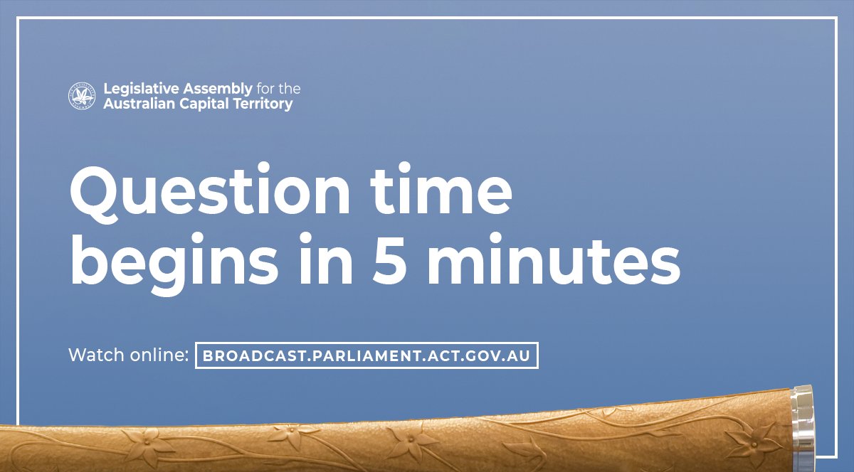 ACTAssembly's tweet image. 🔴 Live from 2pm

Ding-dong! Head over to our broadcast site to watch the final question time for this Assembly live.

▶️ Watch: bit.ly/3QHy81F
#yourAssembly