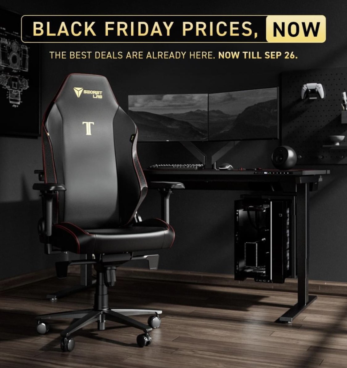 KrakenSeasGG's tweet photo. Our partners over at @secretlabchairs are doing Black Friday prices until September 26th don’t miss out on some great deals!

Make sure to use our link  below ⬇️ to support the Kraken as well! 🦑🌊

#ConquerTheSeas🦑🌊 #Secretlabchairs https://t.co/9Gh6tXkqDD