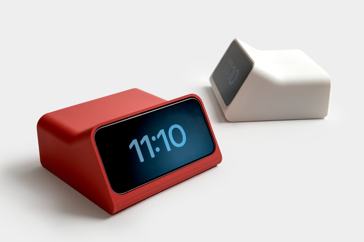 the iPhone Standby mode dock from the latest video ft. Overwerk  
bit.ly/ow-syj-dock
