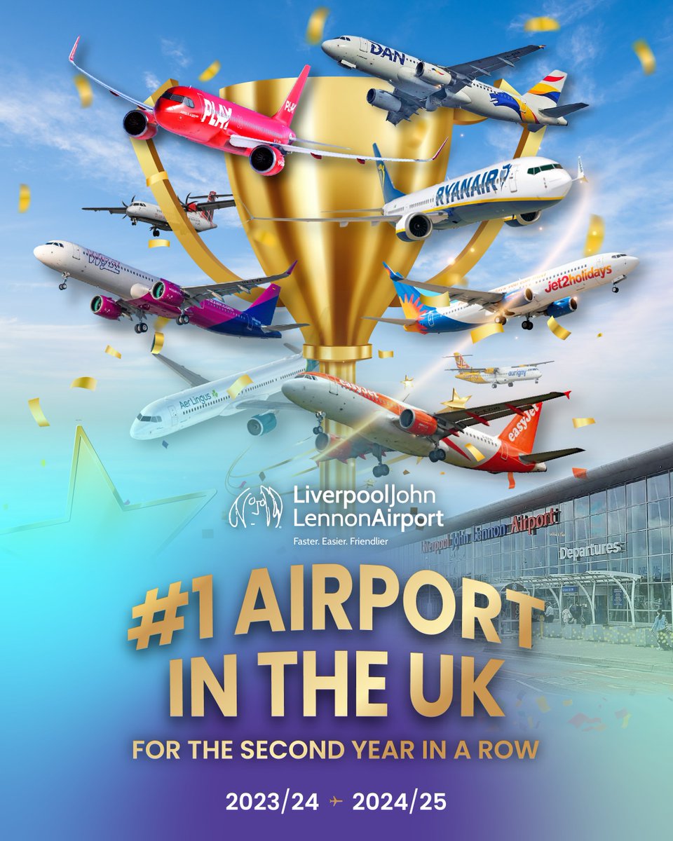 Liverpool John Lennon Airport tweet media