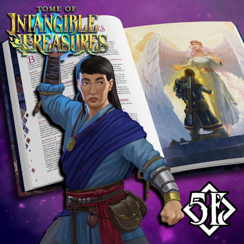 LoneColossus's tweet photo. Tome of Intangible Treasures is a must-have for DMs looking to add depth and flavor to their D&amp;D campaigns.

With over 450 story-based character rewards, you can tailor each character's journey to their unique adventure and legend!