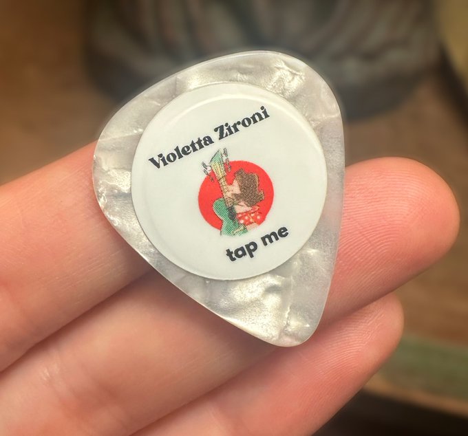 MN Blockchain Initiative (@mnblockchain) on Twitter photo ...musical artist <a href="/ZironiVioletta/">Violetta Zironi 🚀</a>, who performed an acoustic set and handed out guitar picks—each embedded with an NFC tag. Just tap your phone to use the Polygon-integrated <a href="/Berifyd/">Berify.io</a> app to get connected with Violetta, buy merchandise, and collect her music #NFTs. ...musical artist <a href="/ZironiVioletta/">Violetta Zironi 🚀</a>, who performed an acoustic set and handed out guitar picks—each embedded with an NFC tag. Just tap your phone to use the Polygon-integrated <a href="/Berifyd/">Berify.io</a> app to get connected with Violetta, buy merchandise, and collect her music #NFTs.
