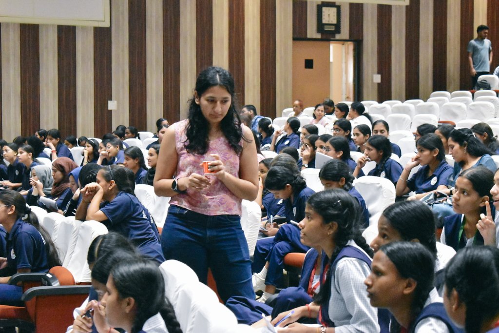 Infinity_iiserm's tweet image. Celebrating women's excellence in science!
Infinity Club members at @IiserMohali joined the @IndiaDST  @JyotiVigyan initiative, fostering a supportive community for women in STEM. #VigyanJyoti #DST #WomenInScience #IISERMOHALI