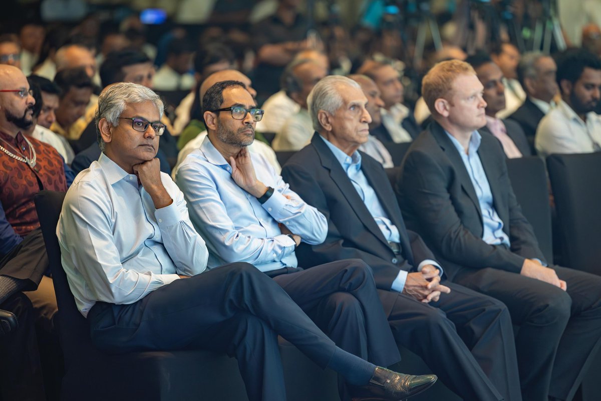 HarshadeSilvaMP's tweet photo. Last night @sajithpremadasa @KabirHashim4 and @EranWick and I presented our @sjbsrilanka updated #Blueprint 3.0. It’s more than a plan. It’s a promise to the people of #SriLanka. Please read and share. https://t.co/VPowaaOBqk https://t.co/SKWdUjCJ6e
