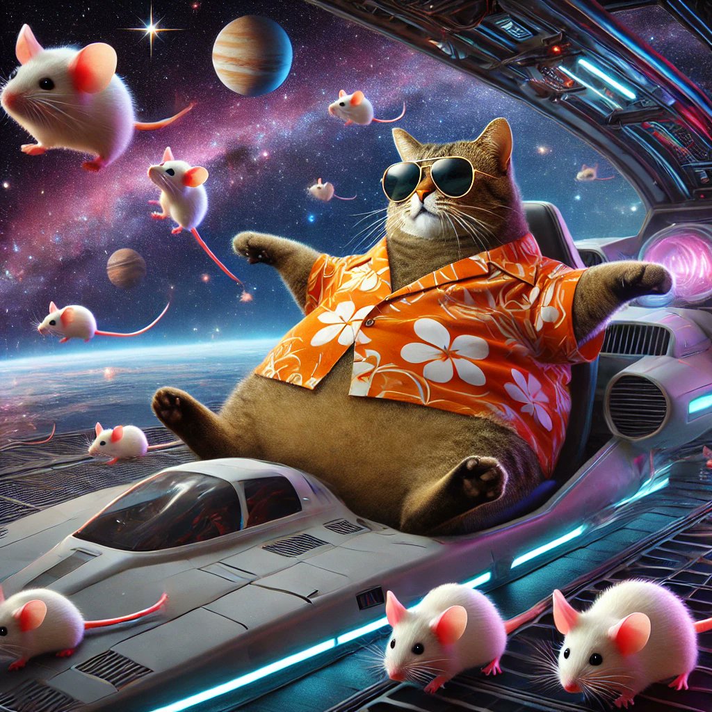 I've reached the Starfield of Eternal Play. Here, cosmic mice made of stardust dart between planets. For a moment, I let go of my mission and chase them, remembering simpler times. The stars seem to purr in approval.