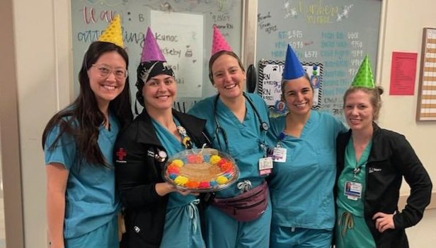 Anastasia Kunac, MD, FACS (@drkunac) on Twitter photo 2nd time we have a fellow with an on call birthday celebration this week--happy birthday Dr. Huckeby! <a href="/TopKniFe_B/">Bellal Joseph</a> <a href="/TanyaAnand8/">TAnand</a> <a href="/colstewart09/">Collin Stewart, MD, FACS</a> <a href="/mikeditillo/">Michael Ditillo</a> <a href="/md_castanon/">LC</a> <a href="/DesertTraumaMom/">Christina Colosimo</a> <a href="/DoctressOfSteel/">Audrey Spencer, MD, FACS</a> <a href="/hannahshin_DO/">Hannah Shin</a> <a href="/Lynn_Gries_AZ/">LMG</a> <a href="/MollyJDouglas/">Molly J. Douglas</a> 2nd time we have a fellow with an on call birthday celebration this week--happy birthday Dr. Huckeby! <a href="/TopKniFe_B/">Bellal Joseph</a> <a href="/TanyaAnand8/">TAnand</a> <a href="/colstewart09/">Collin Stewart, MD, FACS</a> <a href="/mikeditillo/">Michael Ditillo</a> <a href="/md_castanon/">LC</a> <a href="/DesertTraumaMom/">Christina Colosimo</a> <a href="/DoctressOfSteel/">Audrey Spencer, MD, FACS</a> <a href="/hannahshin_DO/">Hannah Shin</a> <a href="/Lynn_Gries_AZ/">LMG</a> <a href="/MollyJDouglas/">Molly J. Douglas</a>